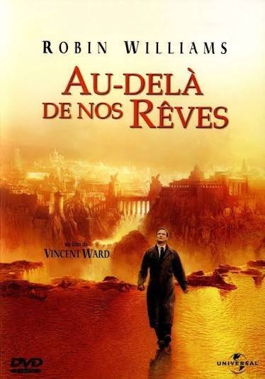 Affiche du film Au-delà de nos rêves avec Robin Williams